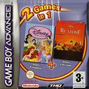 2 In 1 - Disney Principesse & Il Re Leone ROM