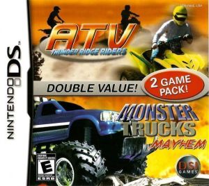 ATV Thunder Ridge Riders + Monster Trucks Mayhem (2 Game Pack) ROM