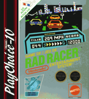 Rad Racer (PC10) ROM