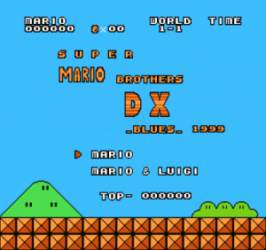 Super Mario Bros DX (SMB1 Hack) ROM