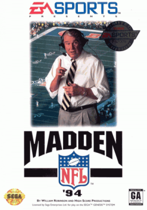 John Madden NFL 94 (UEJ) [b1] ROM
