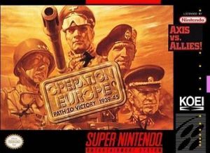 Operation Europe - Path To Victory 1939-45 ROM
