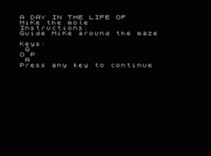 A Day In The Life Of Mike The Mole (1999)(CSSCGC) ROM