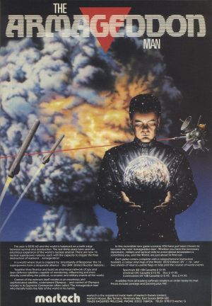 Armageddon Man, The (1987)(Martech Games)[128K] ROM