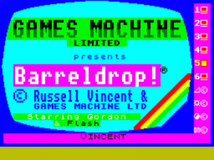 Barreldrop (1983)(Games Machine) ROM
