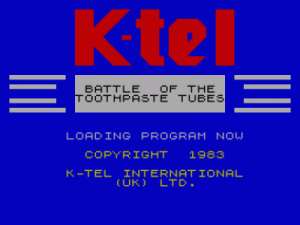 Battle Of The Toothpaste Tubes (1983)(K-Tel Productions)[a] ROM