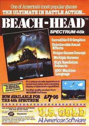 Beach-Head (1984)(U.S. Gold)[a] ROM