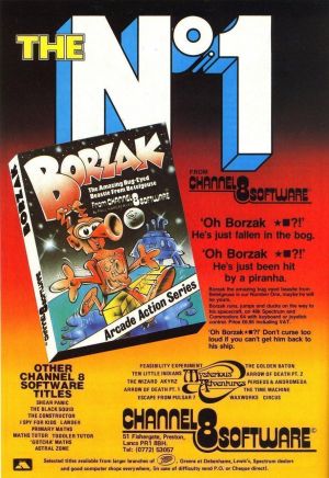 Borzak (1984)(Zafi Chip)(es)[re-release] ROM