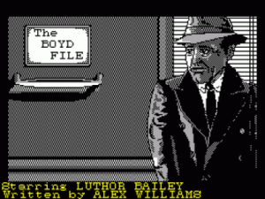 Boyd File, The (1990)(Zenobi Software) ROM
