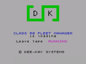 Class 50 Fleet Manager (19xx)(Dee-Kay Systems) ROM