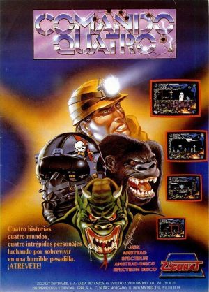 Comando Quatro (1989)(Zigurat Software)(es)[a] ROM