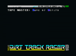 Dirt Track Racer (1991)(Zeppelin Games)[master Tape] ROM