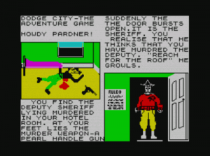 Dodge City - Adventure Game (1983)(Phoenix Software) ROM