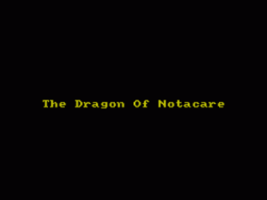 Dragon Of Notacare, The (1986)(The Guild) ROM