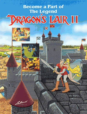 Dragon's Lair II - Escape From Singe's Castle (1987)(Software Projects)[cr Bill Gilbert] ROM