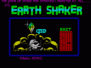 Earth Shaker (1990)(Michael Batty)[different Loading Screen] ROM