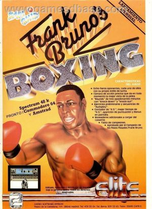 Frank Bruno's Boxing (1985)(Zafi Chip)(Side B)[re-release] ROM