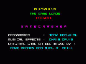 Gatecrasher (1984)(Quicksilva)[a] ROM
