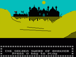 Golden Sword Of Bhakhor, The (1991)(Zenobi Software) ROM