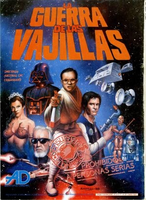 Guerra De Las Vajillas, La (1988)(Dinamic Software)(es)(Side A) ROM