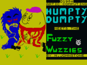 Humpty Dumpty Meets The Fuzzie Wuzzies (1984)(Artic Computing)[a] ROM