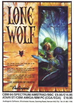 Lone Wolf III - The Mirror Of Death (1991)(System 4)(Side A)[re-release] ROM
