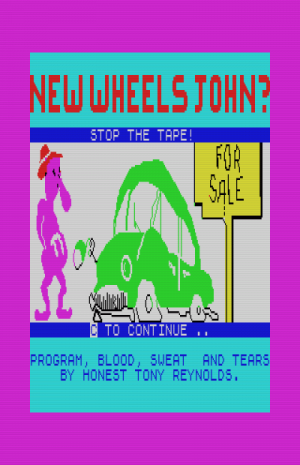 New Wheels John (1985)(Automata UK) ROM