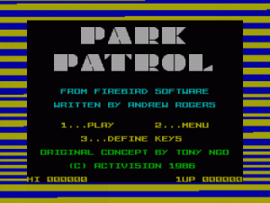 Park Patrol (1987)(Firebird Software)[BleepLoad] ROM