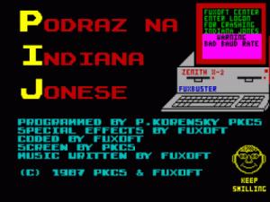 PIJ - Podraz Na Indiana Jonese (1987)(PKCS - Fuxoft)(cs)[a] ROM