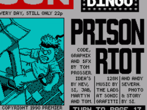 Prison Riot (1990)(Players Premier Software) ROM