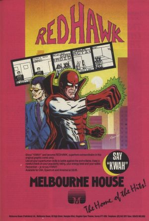 Redhawk II - Kwah! (1986)(Melbourne House)[h] ROM