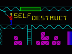 Self Destruct (1987)(Zafiro Software Division)[re-release] ROM