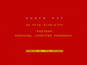 Snake Pit (1983)(Postern)[16K] ROM