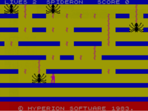 Spideron (1983)(Hyperion Software) ROM