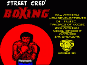Street Cred Boxing (1989)(Players Premier Software)[48-128K] ROM