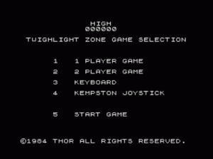 Twilight Zone (1984)(Thor Computer Software) ROM