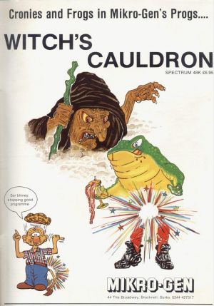Witch's Cauldron, The (1985)(Mikro-Gen) ROM
