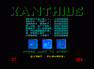Xanthius (1987)(Players Software)[a] ROM