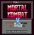 Mortal Kombat V1996 Turbo 30 Peoples