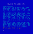 Alien City, The (1984)(Pirate Software)