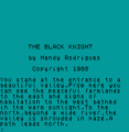 Black Knight Adventure (1988)(Atlas Adventure Software)(Side A)[a]