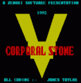Corporal Stone (1992)(Zenobi Software)[a]