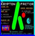 Krypton Factor, The (1987)(TV Games)