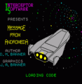 Message From Andromeda (1986)(Interceptor Micros Software)
